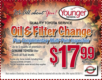 toyota oil change coupon md #2